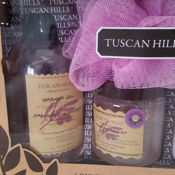 4 Piece French Lavender Spa Set - Picture 3 of 4